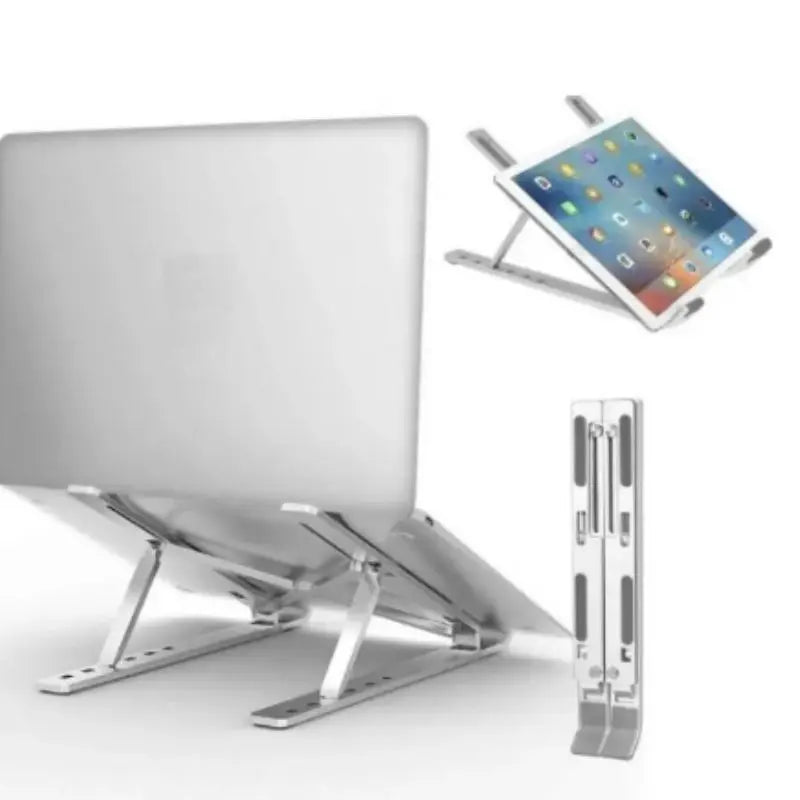 Suporte de Alumínio Ajustável para Notebook e MacBook - Ideal para Escritório