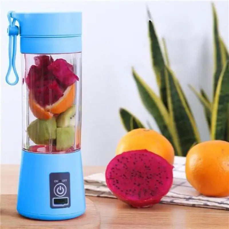 Mini Liquidificador Portátil Take Juice Cup - Recarregável com 6 Lâminas