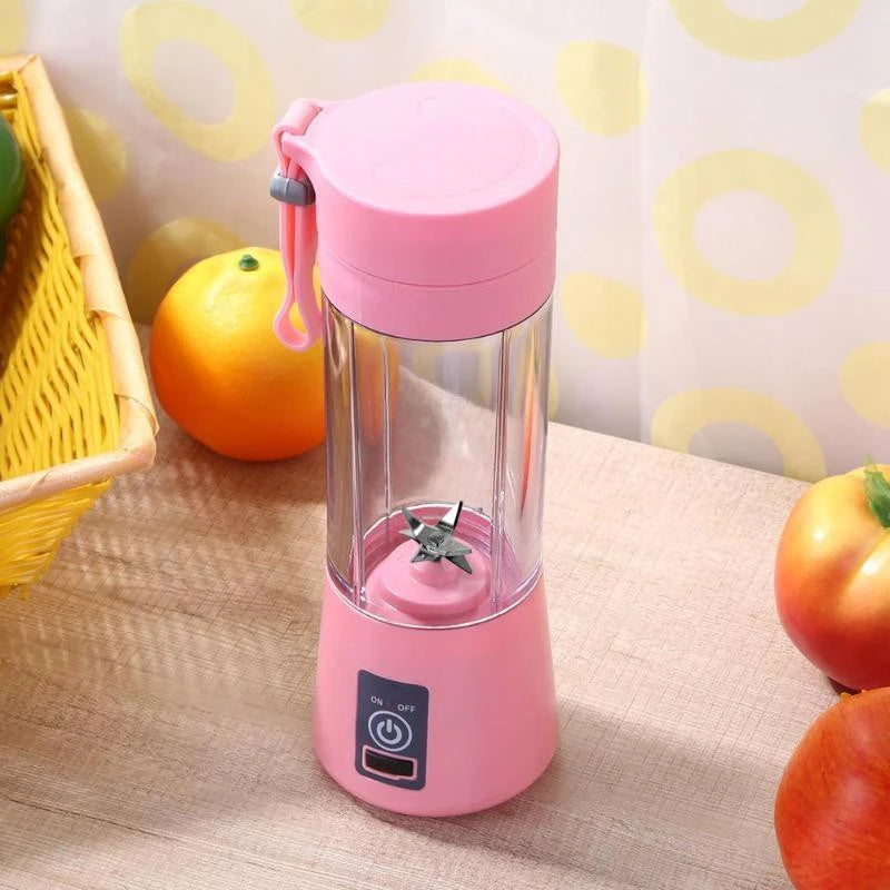 Mini Liquidificador Portátil Take Juice Cup - Recarregável com 6 Lâminas