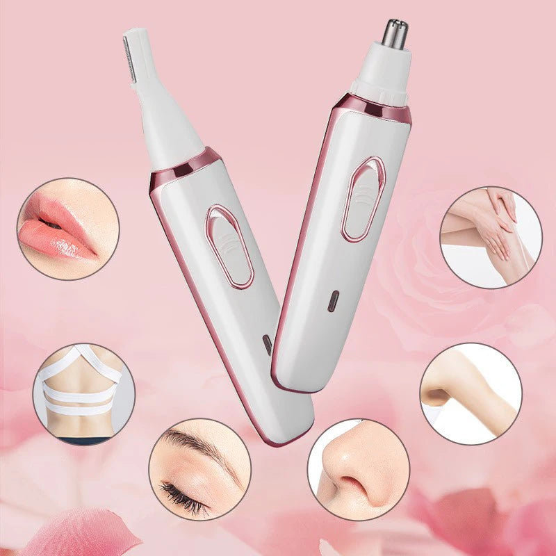 Aparador Elétrico Xiaomi 4 em 1 - Depilador Corporal Painless, Sem Fio, Presente Ideal para Mulheres